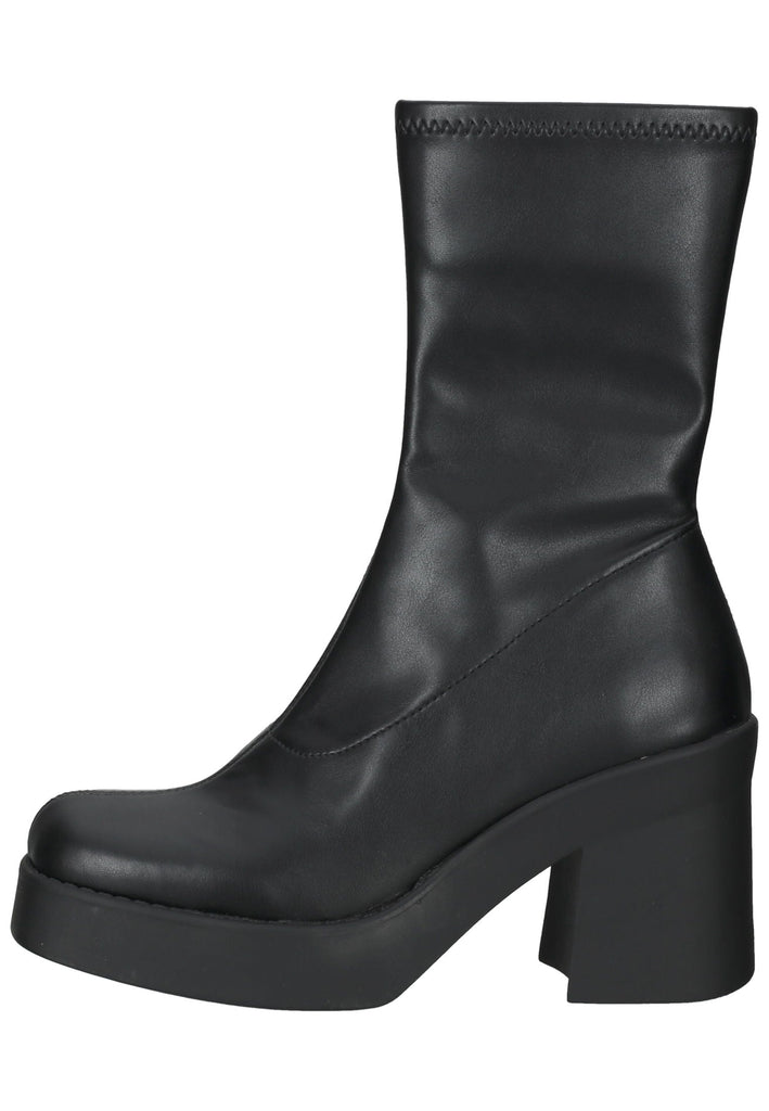 Stiefeletten Steve Madden Stiefelette Lederimitat Schwarz