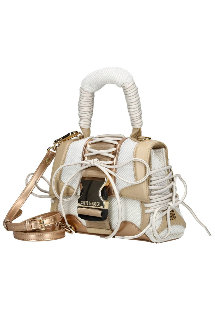 Steve Madden Taschen Lederimitat/Textil Weiß/Gold