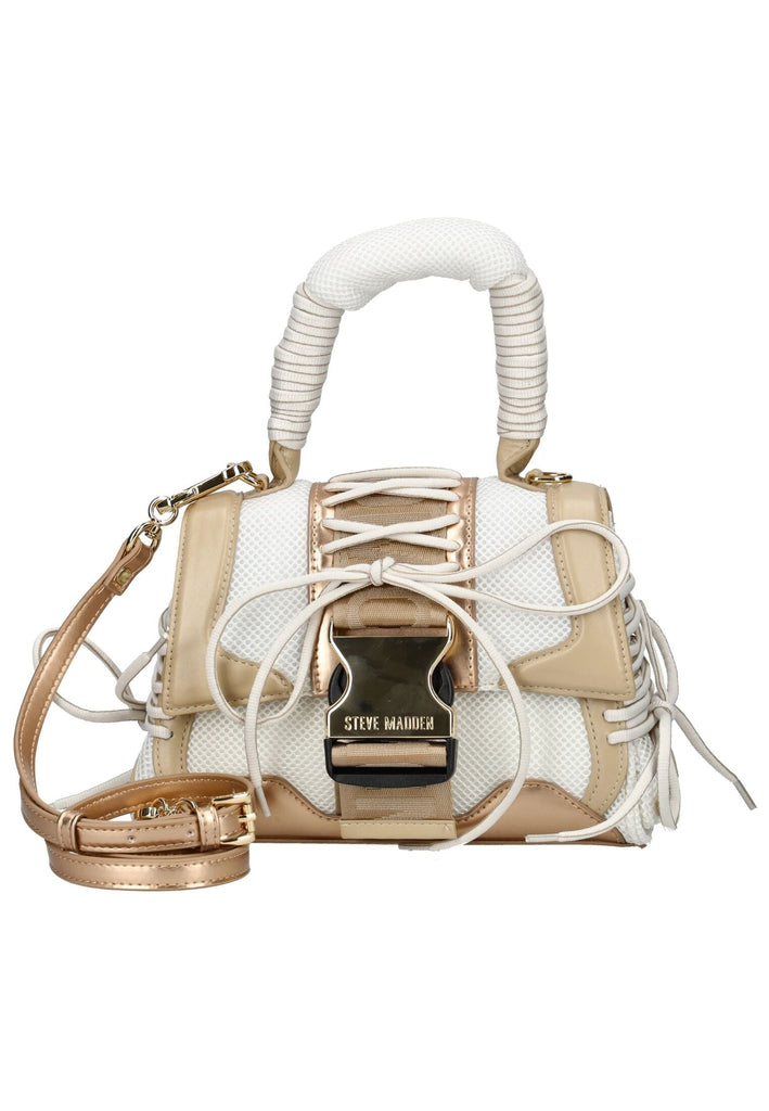 Steve Madden Taschen Lederimitat/Textil Weiß/Gold
