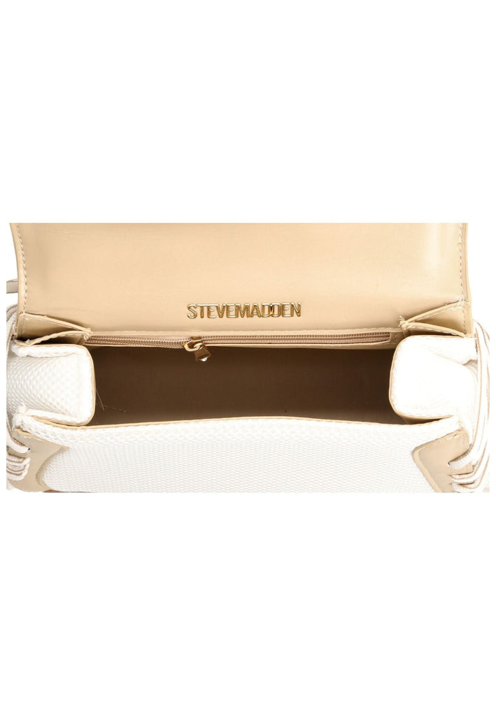 Steve Madden Taschen Lederimitat/Textil Weiß/Gold