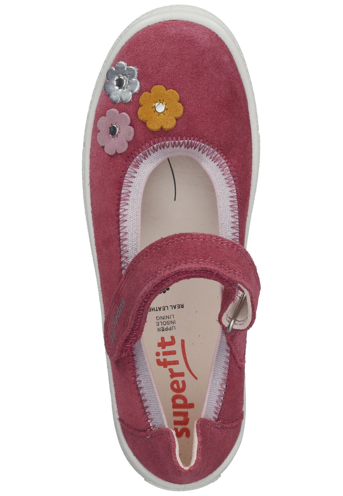 Superfit Ballerinas Veloursleder Pink