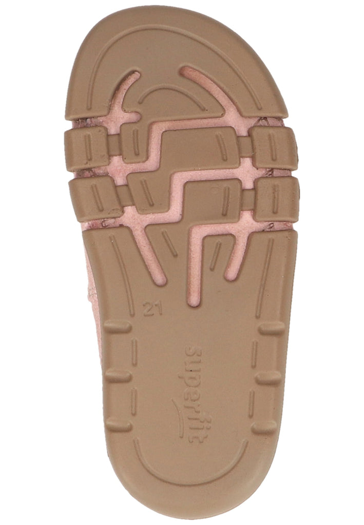Superfit Halbschuhe Nappaleder Old Rose