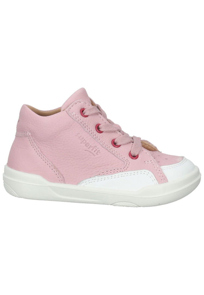 Superfit Halbschuhe Nappaleder Rosa/Weiß