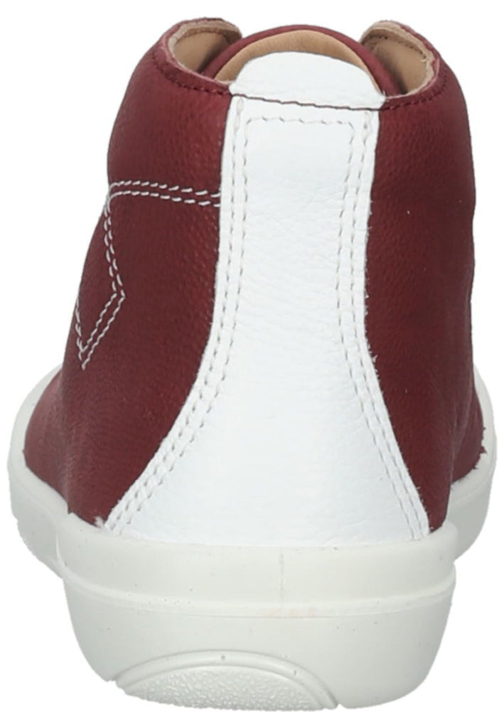 Superfit Halbschuhe Nappaleder Rot/Weiß