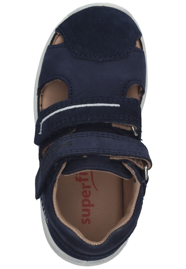 Superfit Halbschuhe Nubuk/Velours Dunkelblau