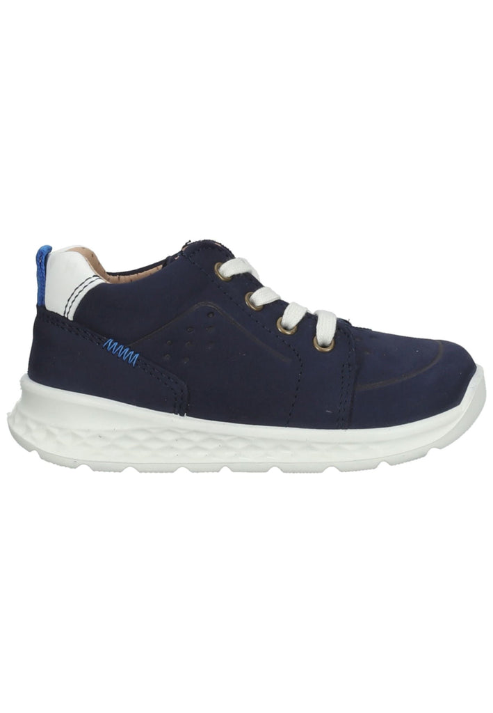 Superfit Halbschuhe Nubukleder Blau/Weiß