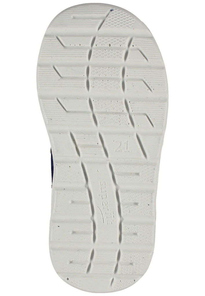 Superfit Halbschuhe Nubukleder Blau/Weiß