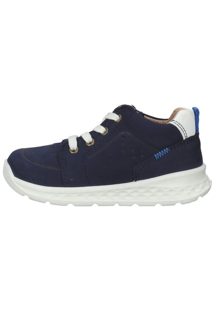 Superfit Halbschuhe Nubukleder Blau/Weiß