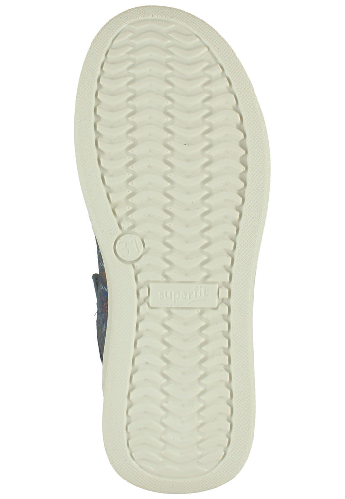 Halbschuhe Superfit Halbschuhe Leder Blau