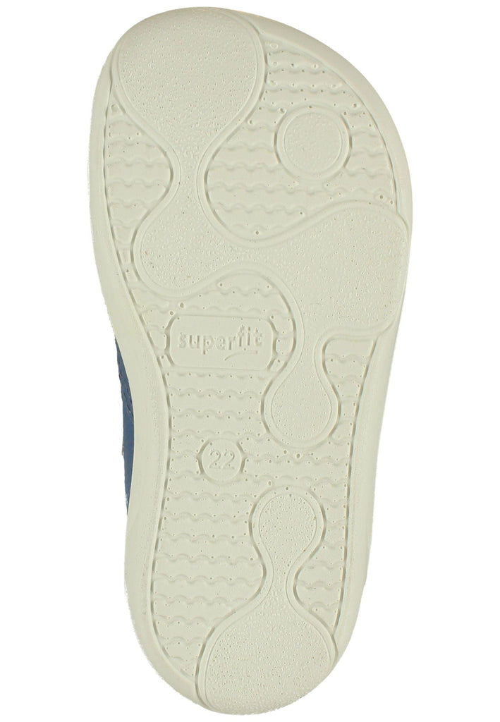 Halbschuhe Superfit Halbschuhe Nappaleder Blau/Weiß