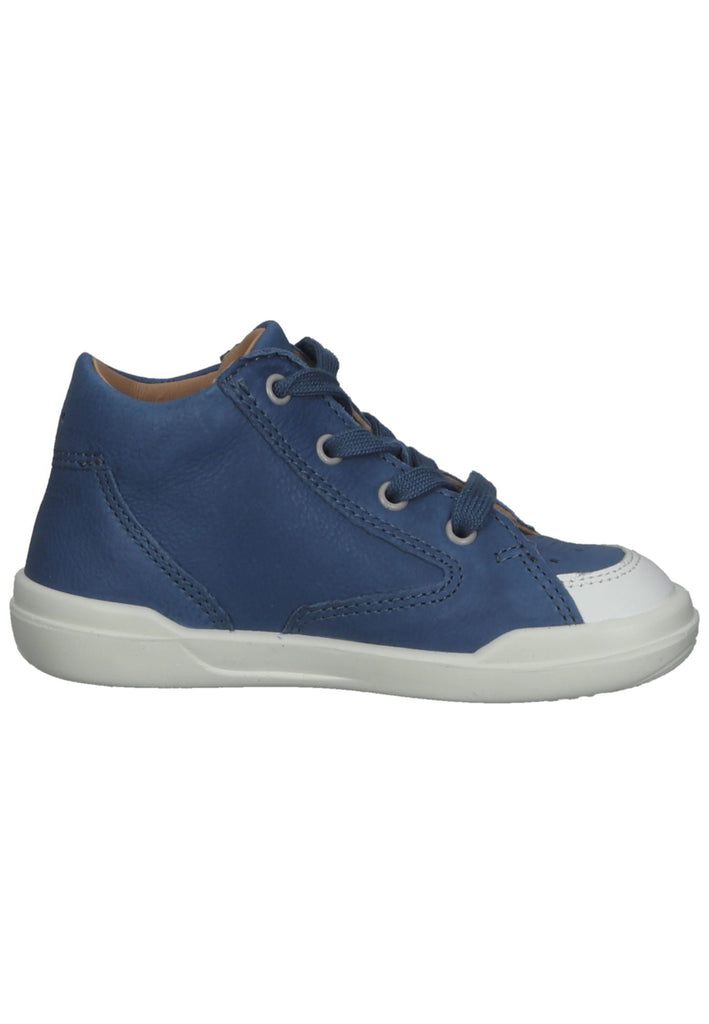 Halbschuhe Superfit Halbschuhe Nappaleder Blau/Weiß