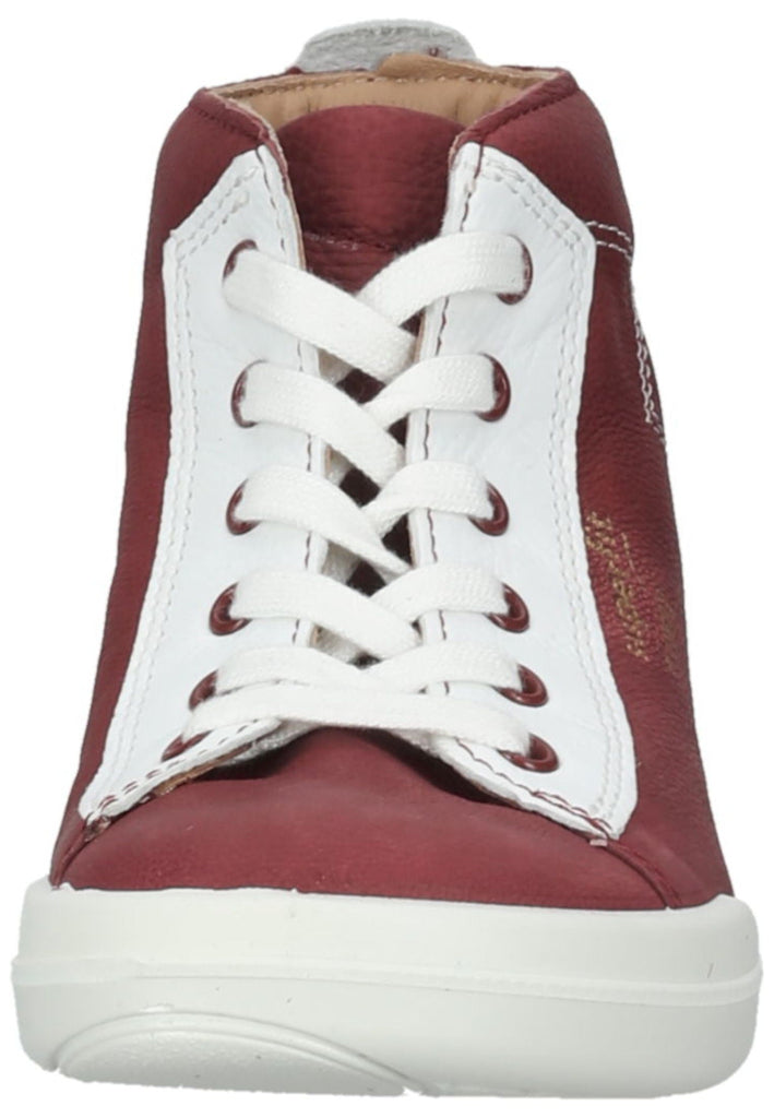 Halbschuhe Superfit Halbschuhe Nappaleder Rot/Weiß