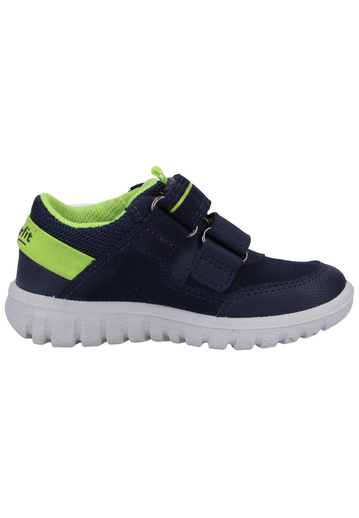 Superfit Halbschuhe Veloursleder Blau/Grün