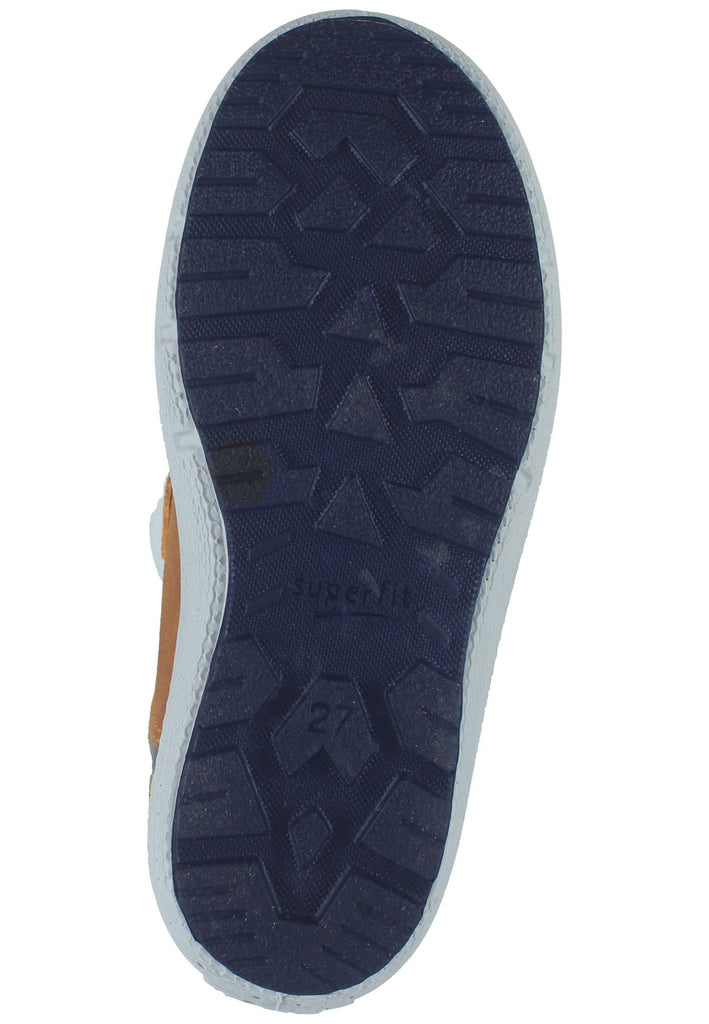 Superfit Halbschuhe Veloursleder Gelb Warmfutter