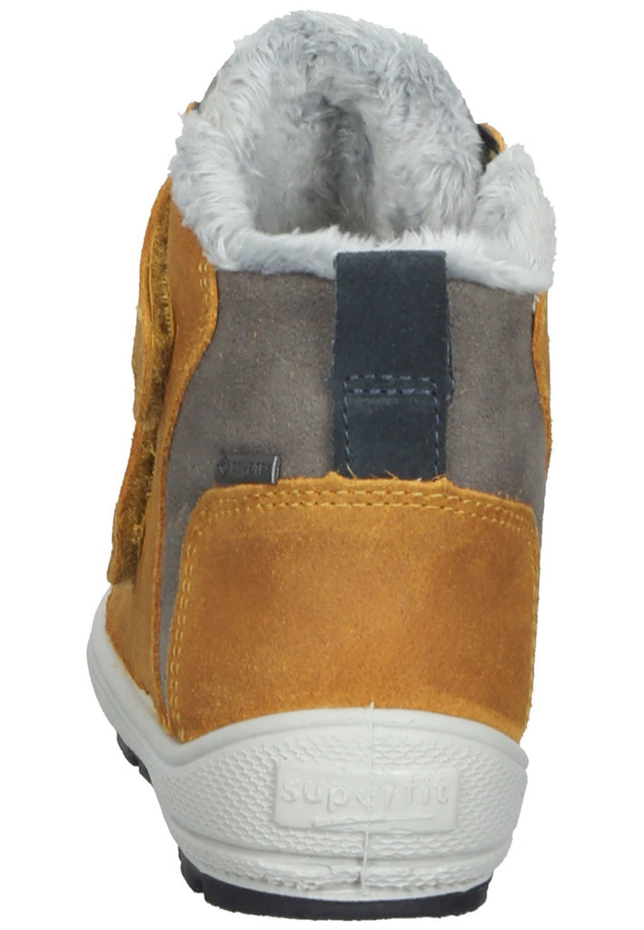 Superfit Halbschuhe Veloursleder Gelb Warmfutter