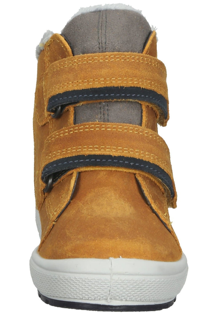 Superfit Halbschuhe Veloursleder Gelb Warmfutter