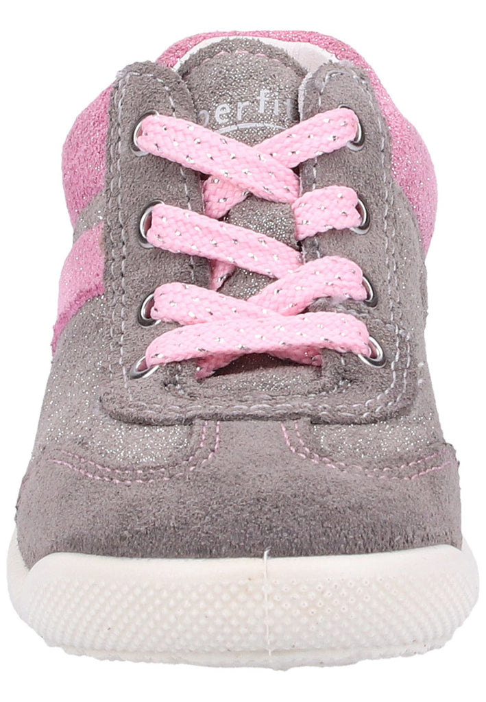 Superfit Halbschuhe Veloursleder Hellgrau