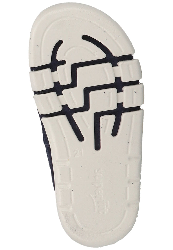 Superfit Halbschuhe Veloursleder/Mesh Blau