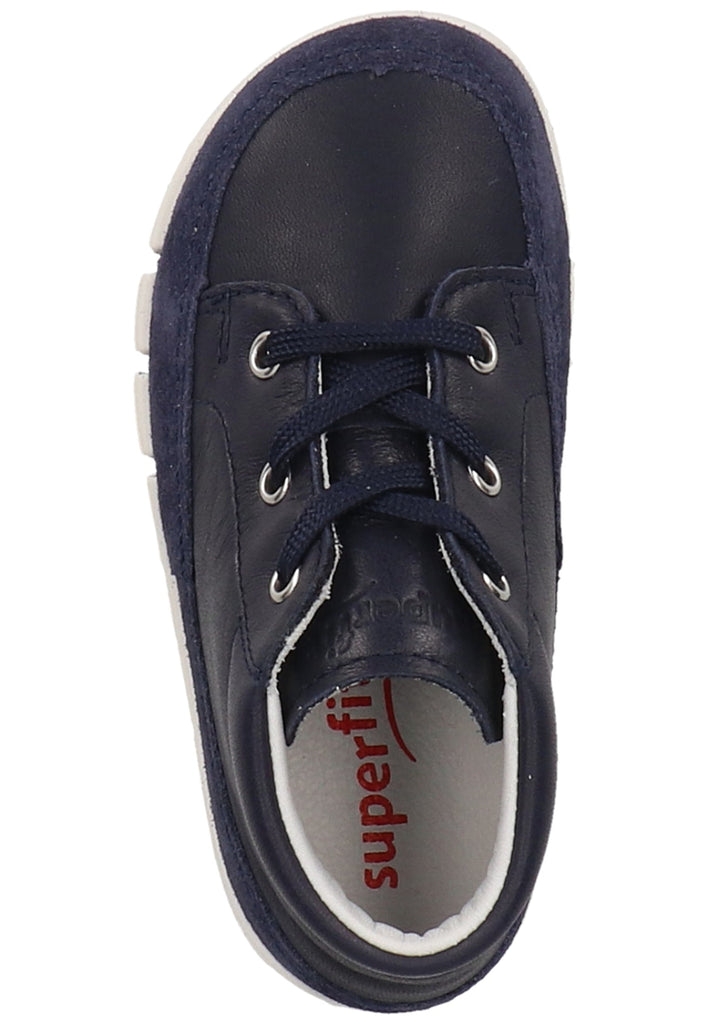 Superfit Halbschuhe Veloursleder/Mesh Blau