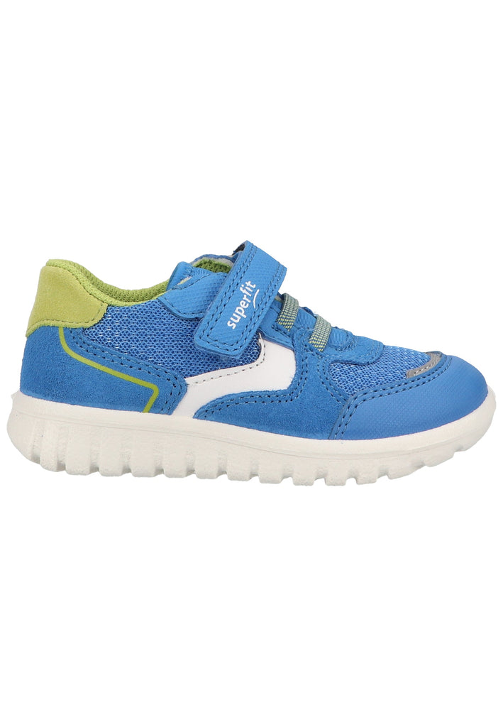 Superfit Halbschuhe Veloursleder/Mesh Blau/Grau