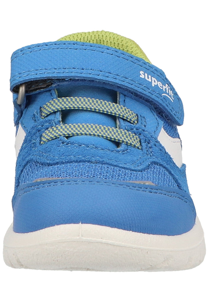 Superfit Halbschuhe Veloursleder/Mesh Blau/Grau