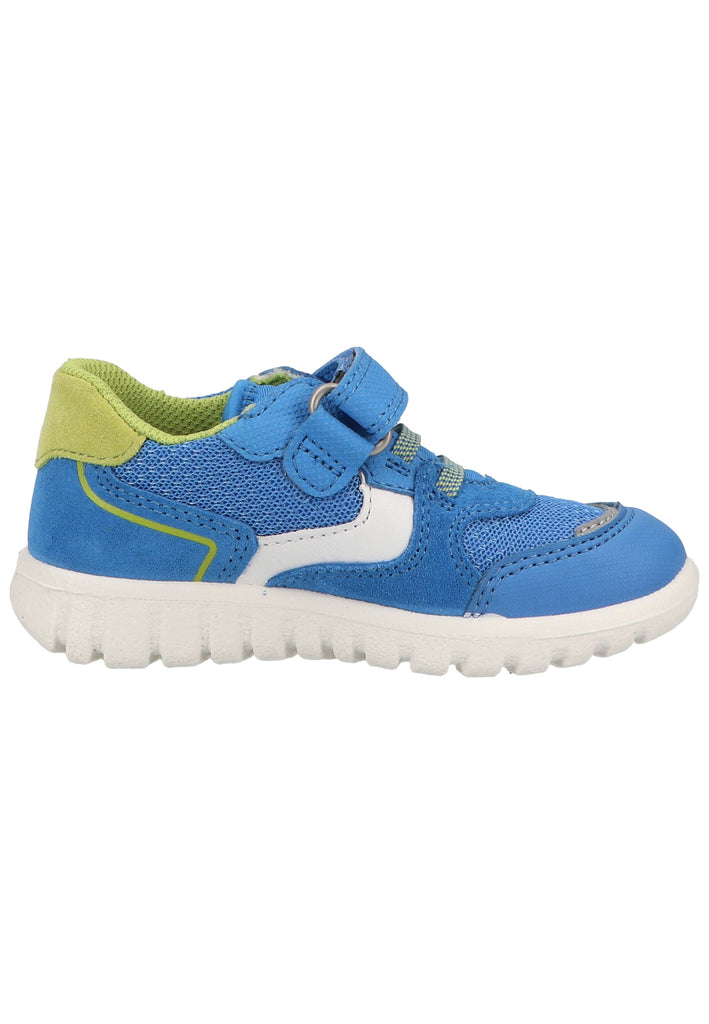 Superfit Halbschuhe Veloursleder/Mesh Blau/Grau