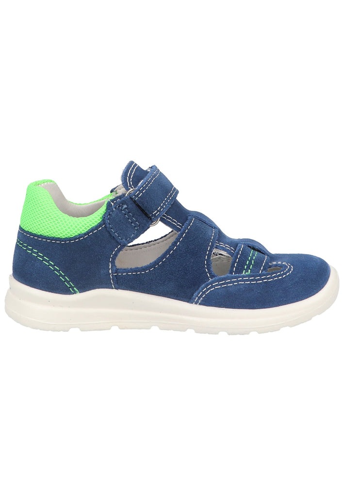 Superfit Halbschuhe Veloursleder/Textil Blau