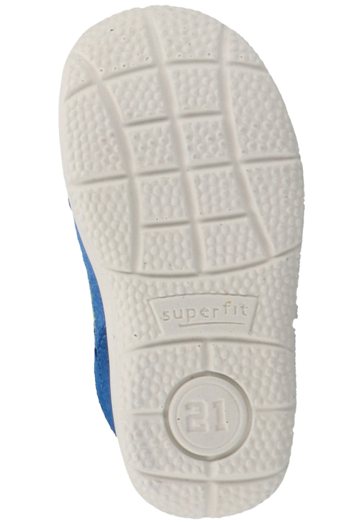 Superfit Halbschuhe Veloursleder/Textil Blau