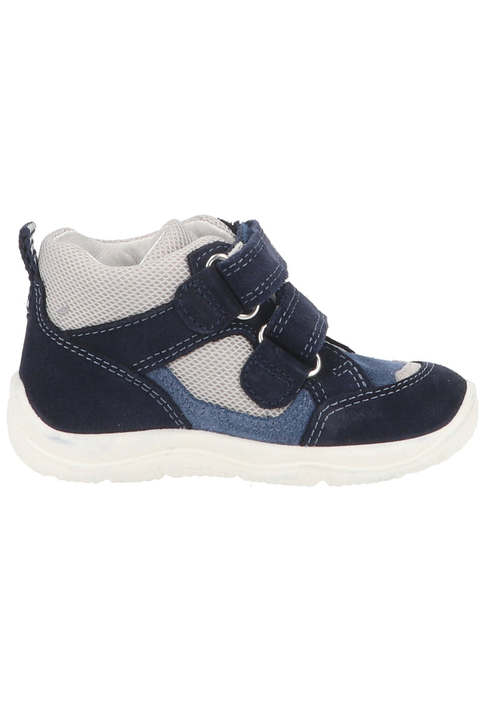 Superfit Halbschuhe Veloursleder/Textil Blau/Grau