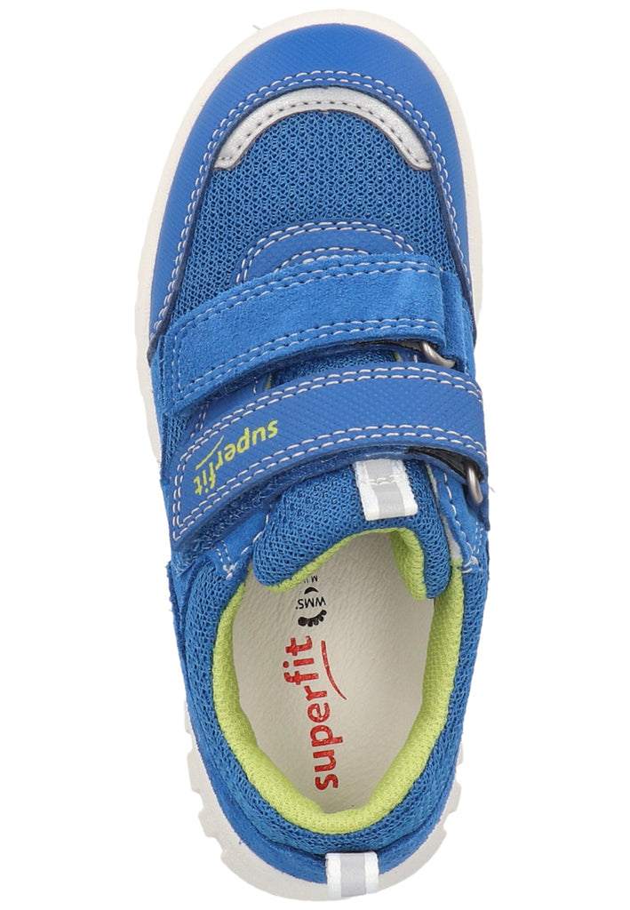 Superfit Halbschuhe Veloursleder/Textil Blau/Grün