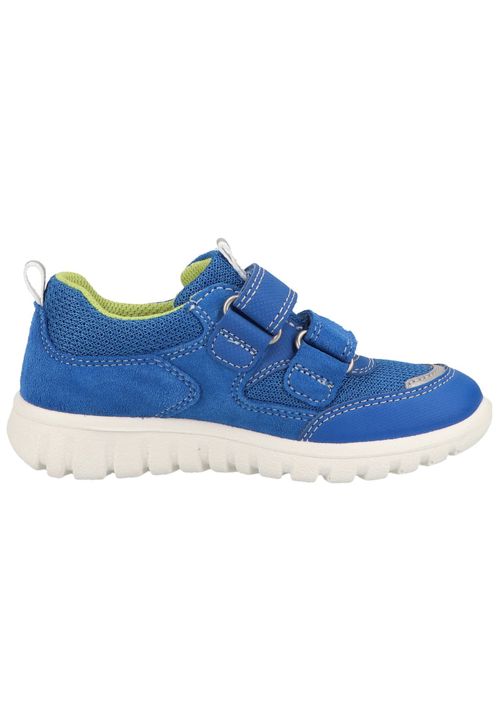 Superfit Halbschuhe Veloursleder/Textil Blau/Grün