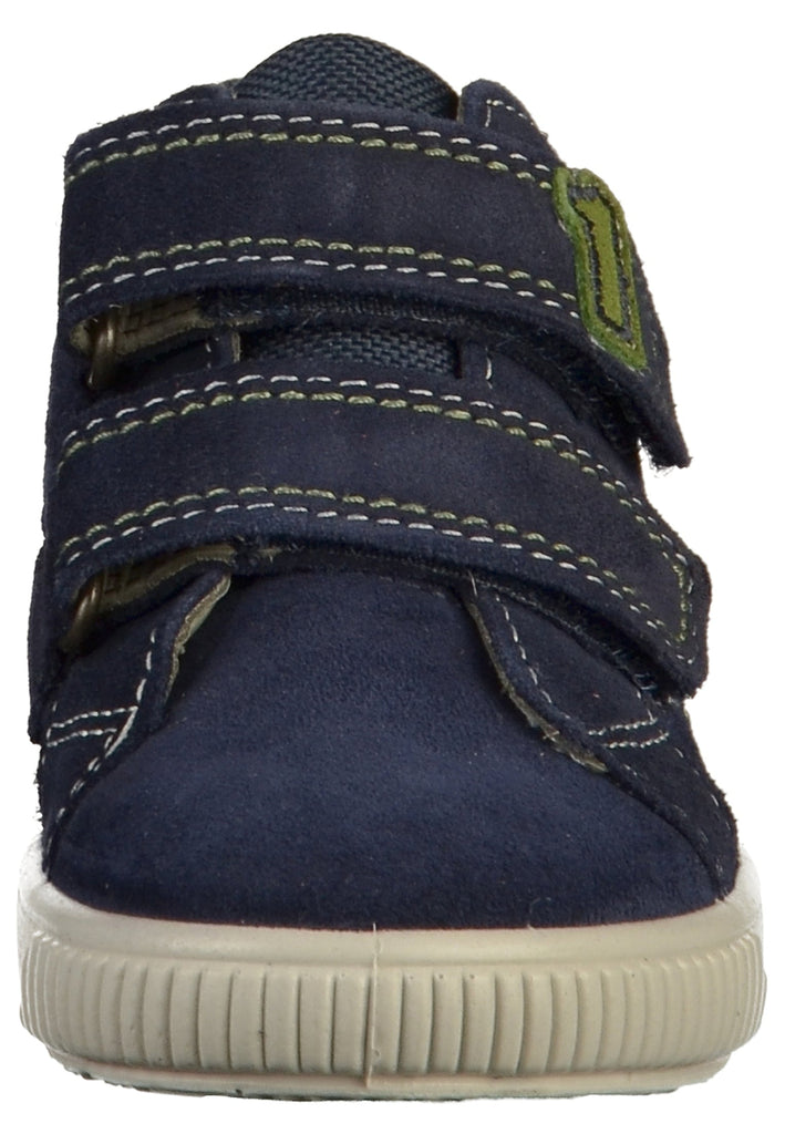 Superfit Halbschuhe Veloursleder/Textil Blau/Grün