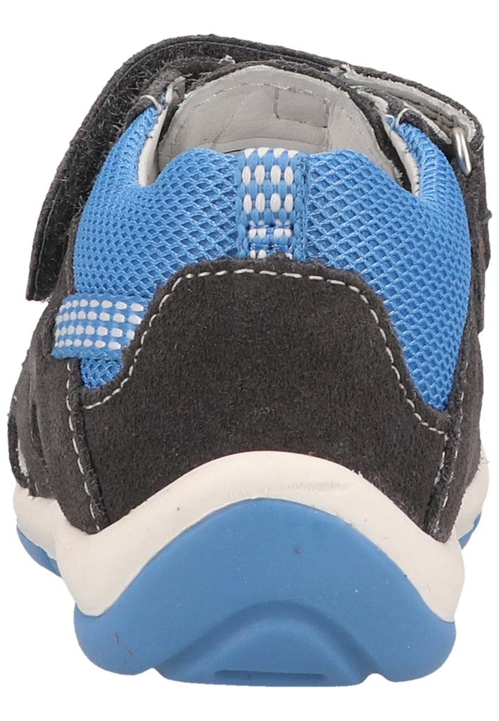 Superfit Halbschuhe Veloursleder/Textil Hellgrau