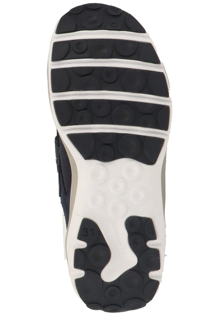 Superfit Halbschuhe Veolurs/Textil/Synthetik Blau/Grau