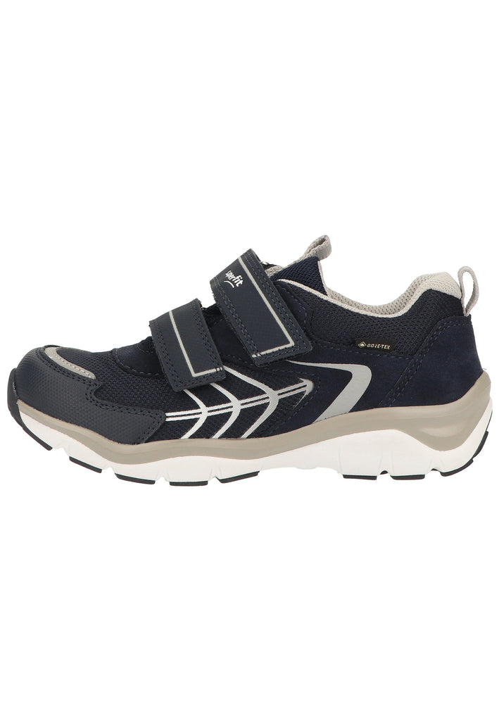 Superfit Halbschuhe Veolurs/Textil/Synthetik Blau/Grau