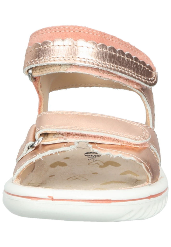 Superfit Sandalen Leder Beige/Rosa