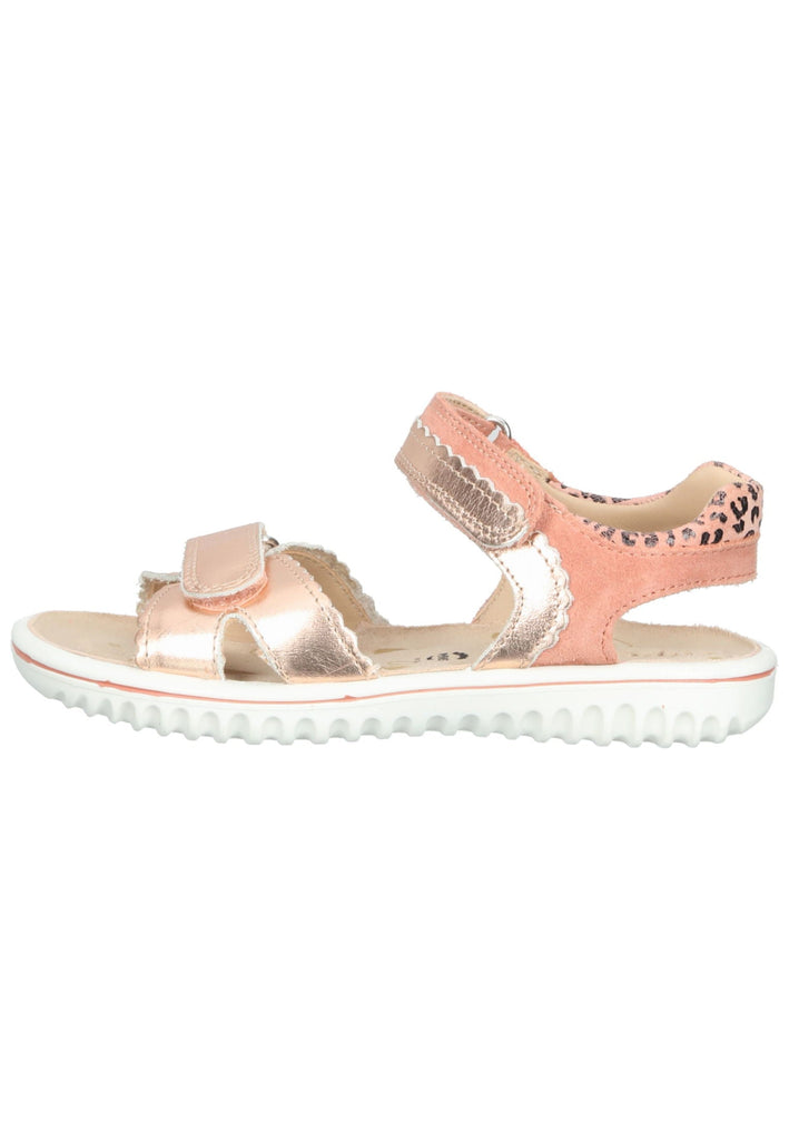 Superfit Sandalen Leder Beige/Rosa