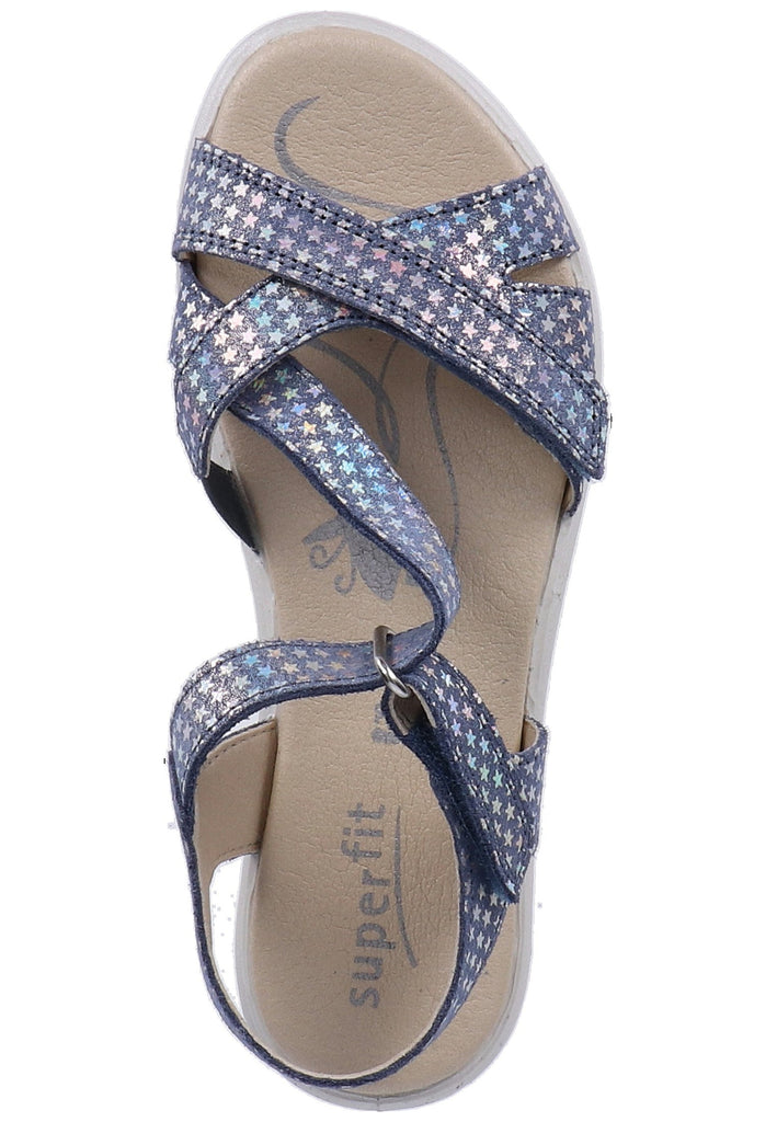 Superfit Sandalen Leder Blau