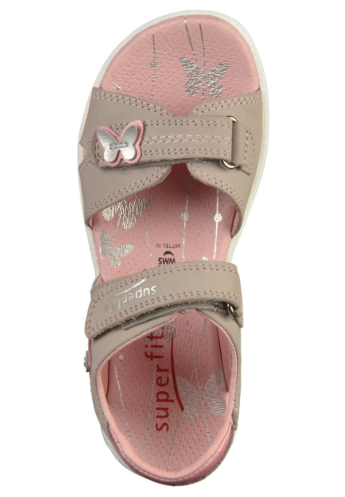 Superfit Sandalen Leder Grau