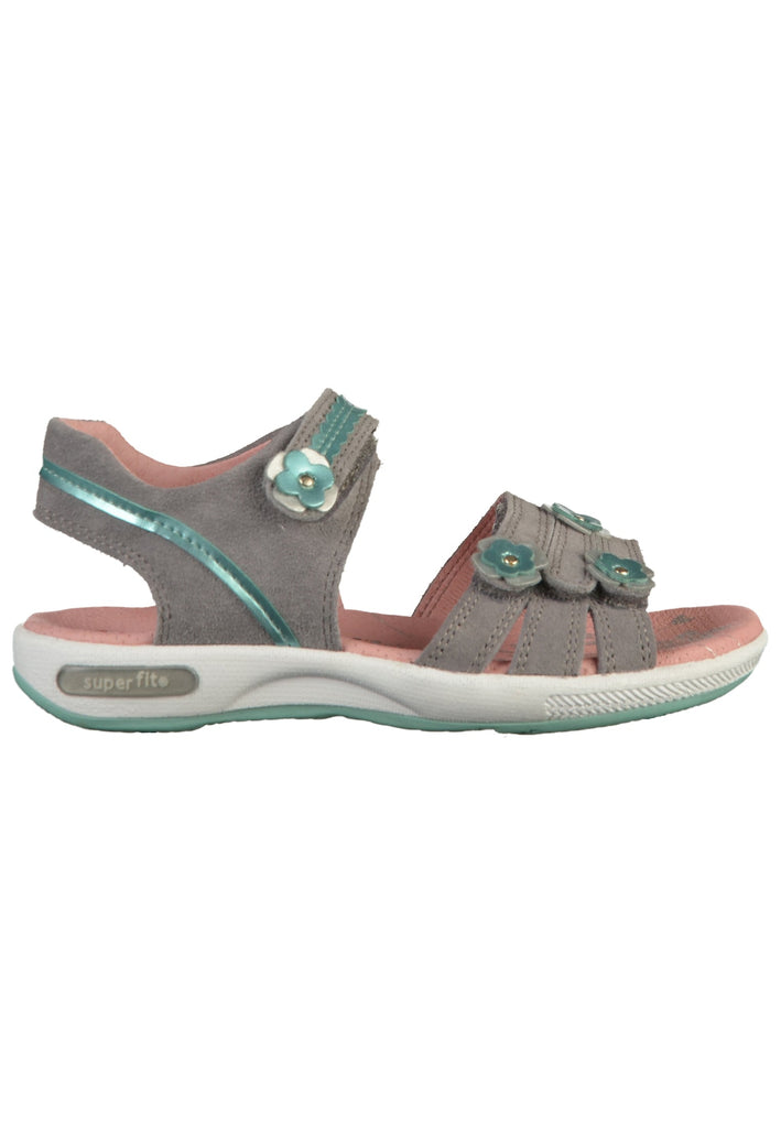 Superfit Sandalen Leder Grau