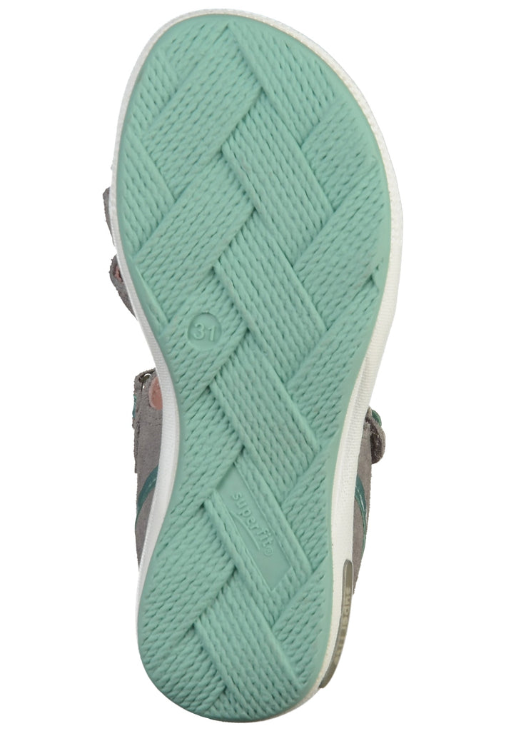 Superfit Sandalen Leder Grau