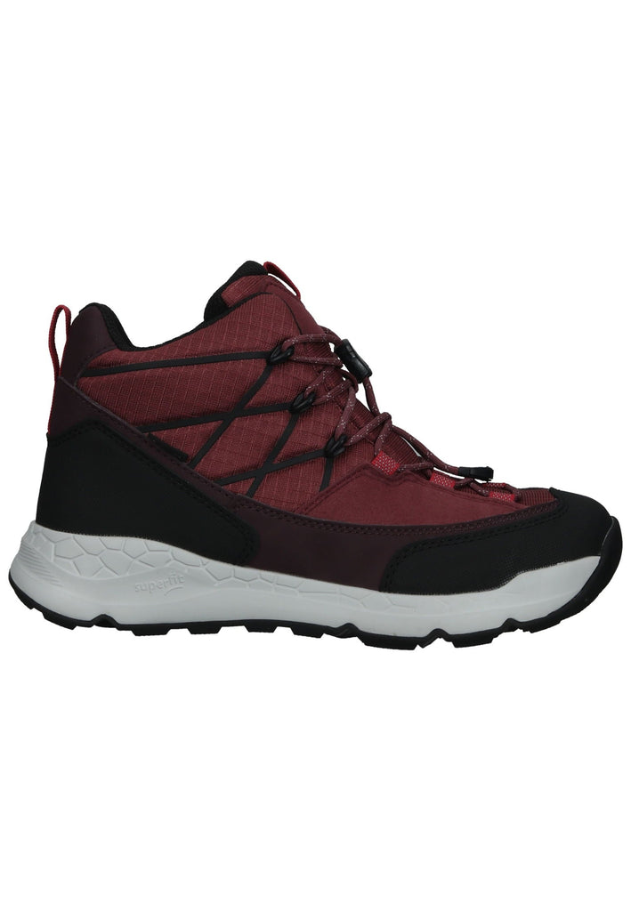 Superfit Sneaker Lederimitat/Textil Rot/Pink
