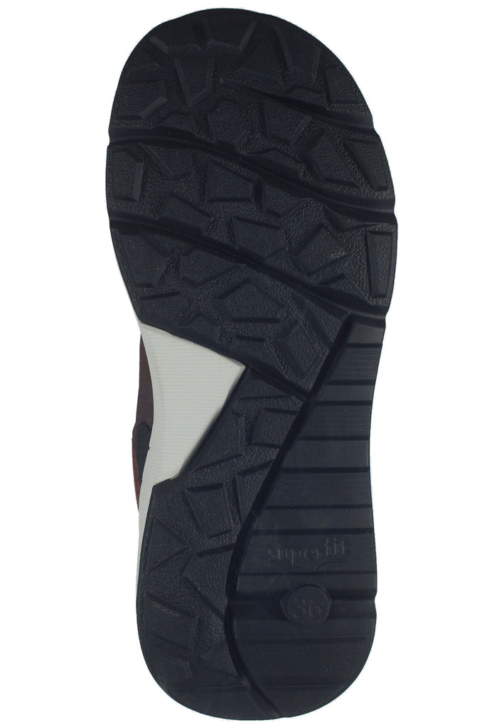 Superfit Sneaker Lederimitat/Textil Rot/Pink