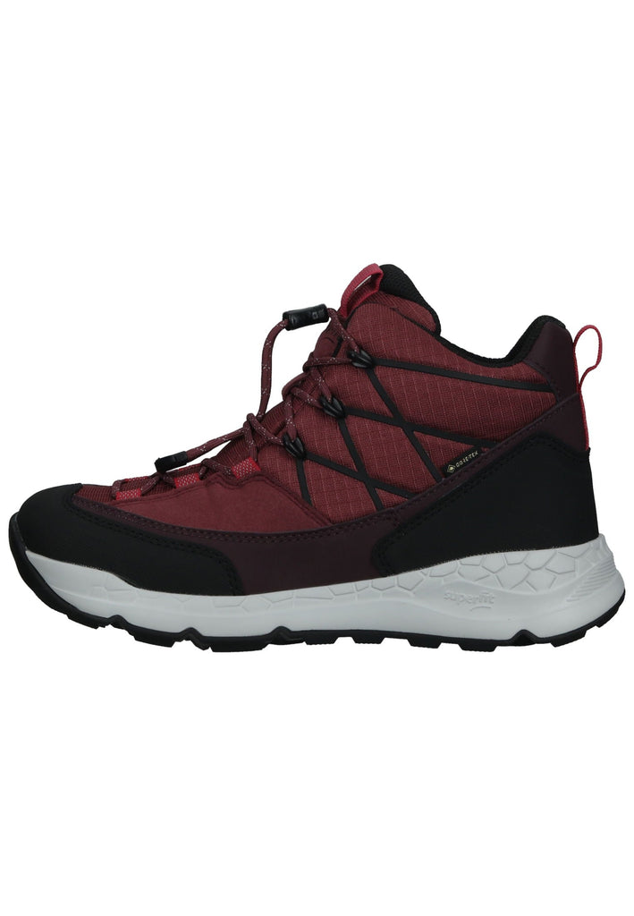 Superfit Sneaker Lederimitat/Textil Rot/Pink