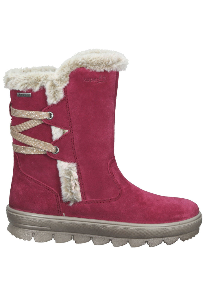 Superfit Stiefel Textil Rot Warmfutter