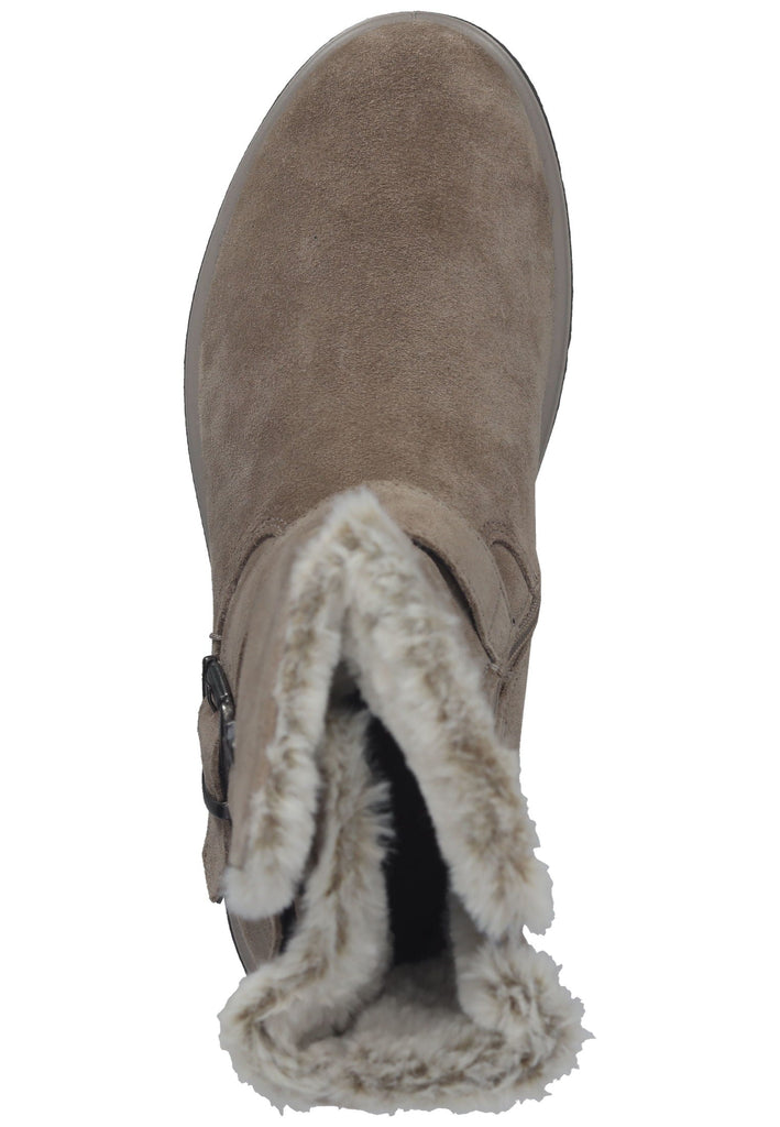 Superfit Stiefel Veloursleder Beige Warmfutter