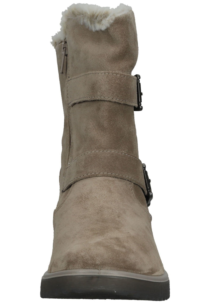 Superfit Stiefel Veloursleder Beige Warmfutter