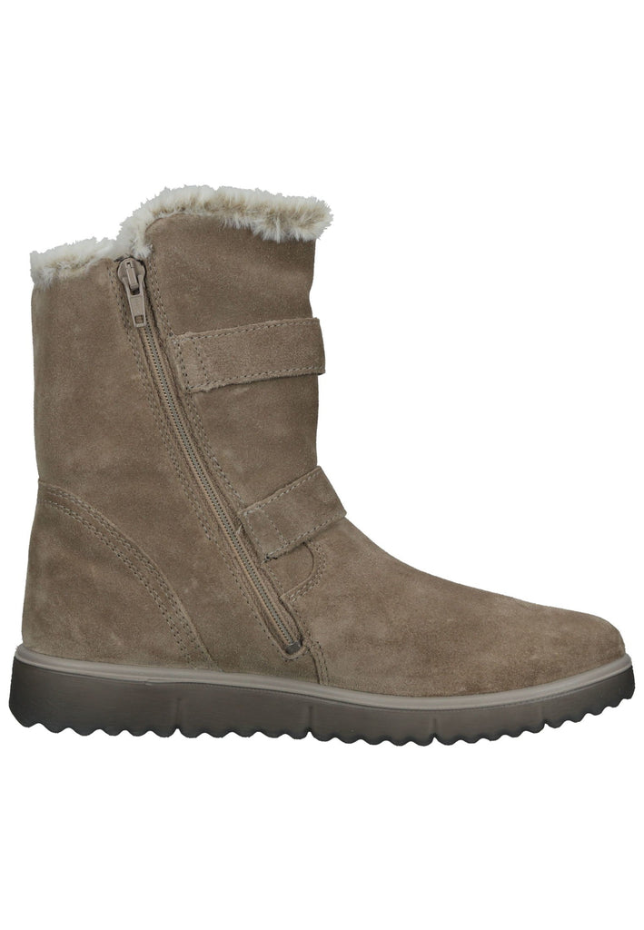 Superfit Stiefel Veloursleder Beige Warmfutter