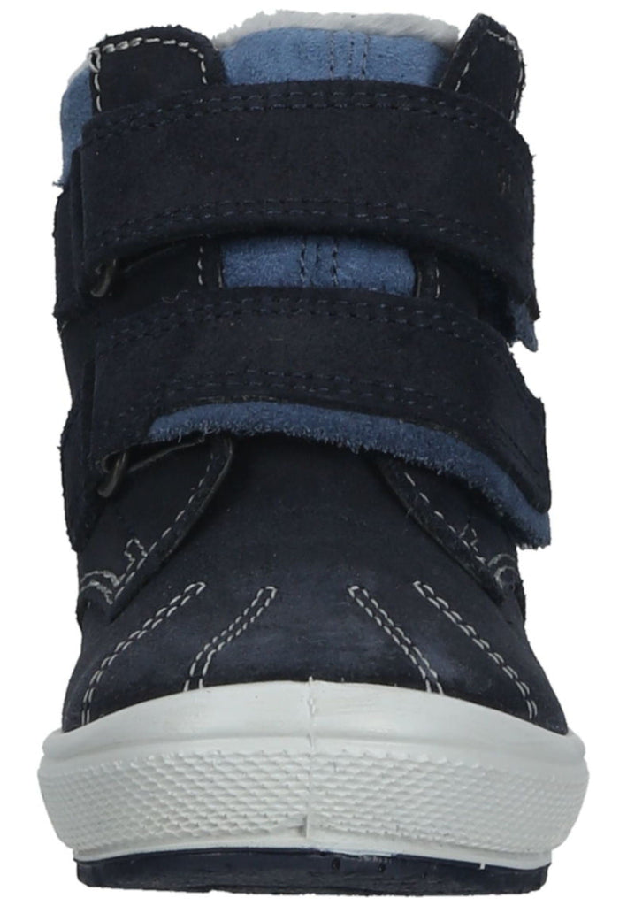 Superfit Stiefel Veloursleder Blau Warmfutter