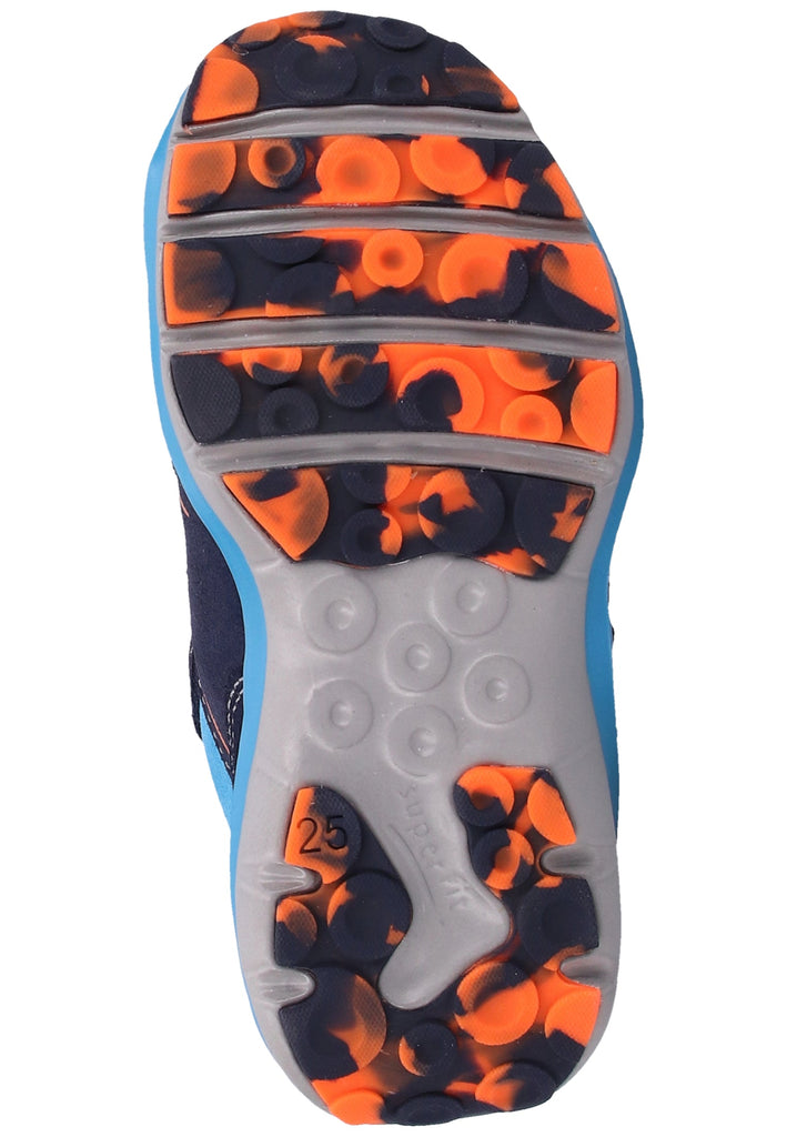 Superfit Stiefel Veloursleder Blau Warmfutter